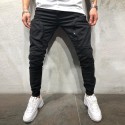 New Fashion Pants Men's Cargo Side Pockets New Casual Model Fit