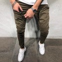 Nova moda Calça Cargo Masculina Bolsos Laterais Novo Modelo Casual Fit