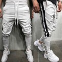 Men's Jogger Pants Modern Comfortably Striped Print