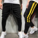 Calça Jogger Masculina Estampa Listrada Confortavel Moderna