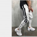 Calça Jogger Masculina Estampa Listrada Confortavel Moderna