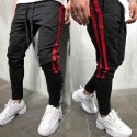 Calça Jogger Masculina Estampa Listrada Confortavel Moderna