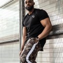 Calça Masculina Jogge Listrada Novo Modelos Fitness Confortável