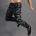 Calça de Traino Masculina Estampada Militar Novo Estilo Fitness