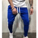 Calça Track Pant Masculina Estilo Casual Estampa Listrada Moderna