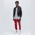 Pants Track Pant Male Model Striped Ziper Lataterais Sweatshirt