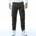 Calça Jogger Elastica Masculina Casual Moderna Bolsos Laterais