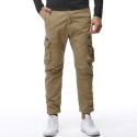 Calça Jogger Elastica Masculina Casual Moderna Bolsos Laterais