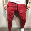 Calça de Alfaiataria Masculina Listrada Nova Moda Estilo Listrado