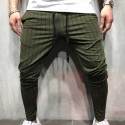 Calça de Alfaiataria Masculina Listrada Nova Moda Estilo Listrado