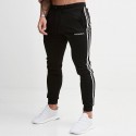 Pants Track Pant Male Sports Striped Workouts Bodybuilding