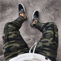 Men's Pants Fashion Sweater Fashion Youth Striped Track Pant