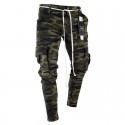 Calça Masculina Estilo Moletom Moda Jovens Listradas Track Pant