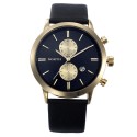 Clock Formal Elegant Male Thin Grande Leather