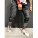 Calça Jeasn Preta Masculina Estilo Festa Nova Coleção