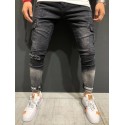 Calça Jeasn Preta Masculina Estilo Festa Nova Coleção