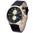 Clock Formal Elegant Male Thin Grande Leather