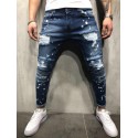 Calça Jeans Rasgada Masculina Varios Modelos Skinny