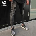 Calça Modelo Rock Masculina Rasgada Com Bolso Estilo Jeans Swag
