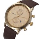 Clock Formal Elegant Male Thin Grande Leather