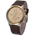 Clock Formal Elegant Male Thin Grande Leather