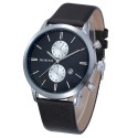 Clock Formal Elegant Male Thin Grande Leather