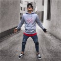 Calça Masculina Jeans Estilo Swag Nova Coleção Rasgada Ziper nas Perna