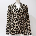 Blusa Feminina Manga Longa Estampada Leopardo Onça Pintada