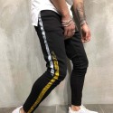 Calça Esporte Track Pant Masculina Listrada nas Laterias Nova Moda