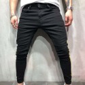 Calça Esporte Track Pant Masculina Listrada nas Laterias Nova Moda