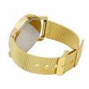 Relógio Casual Elegante Unisex para Presente Dourado e Prata