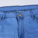 Calça Jeans Masculina Estilo Casual Skinny Nova Moda Rasgada