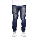 Calça Jeans Masculina Elastica Novo Estilo Casual Elástico nas Pernas