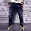 Calça Masculina Novo Jeans Estilo Rasgada Para Festa