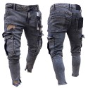 Calça SWAG Masculina Bolsos Laterial Muito Linda Estilo Skinny