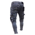 SWAG Men's Pants Very Skinny Stylish Laterial Pockets