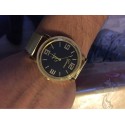 Watch Casual Elegant Unisex for Gold and Silver Gift