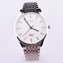 Watch Classic Men Luxury White Large Analog Sophisticated