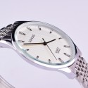 Watch Classic Men Luxury White Large Analog Sophisticated