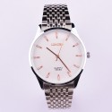 Watch Classic Men Luxury White Large Analog Sophisticated