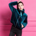 Women's V-Neck Sweater New Style Velvet Long Sleeve