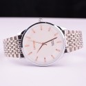 Watch Classic Men Luxury White Large Analog Sophisticated