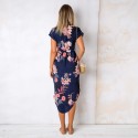 Vestido Feminino Estampado Floral Sexy Linda Coleção Verão