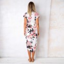 Vestido Feminino Estampado Floral Sexy Linda Coleção Verão