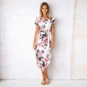 Vestido Feminino Estampado Floral Sexy Linda Coleção Verão