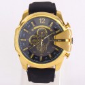 Men's Watch Casual Case Great Gold Quartz Stainless