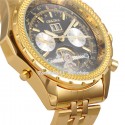 Watch Orient Male Gold Gold and Silver Elegant Auto