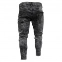 Men's Pants New Model Ripped Style Young Swag