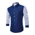 Shirt Slim Fit Casual Male Balls Minimalists