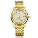 Clock Classic Male Color Gold Gold Elegant Formal Automatic